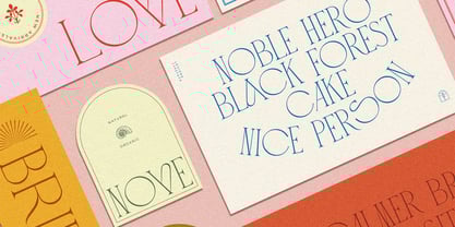 CCS Loviena Font Poster 9