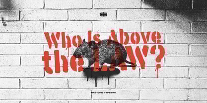 Ratbones Font Poster 3