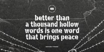 Ratbones Font Poster 6