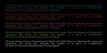 Ongunkan Alps Thin Font Poster 7