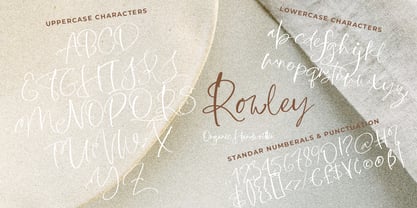 Rowley Font Poster 9