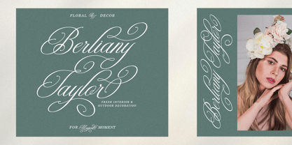 Mozilla Script Font Poster 7