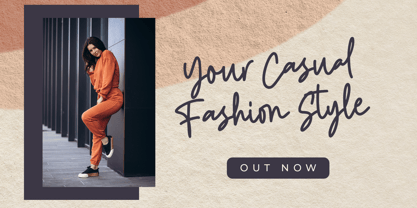 Honelly Font Poster 8