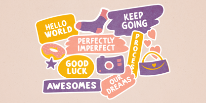 Hello Candy Font Poster 8
