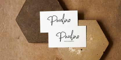 Renistian Signature Font Poster 2