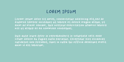 Chalk School Font Poster 4