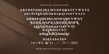 Duke Charming Font Poster 9