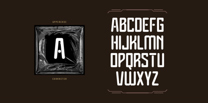 Cyber Techno Font Poster 7