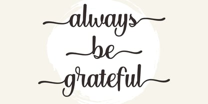 California Modern Script Font Poster 5