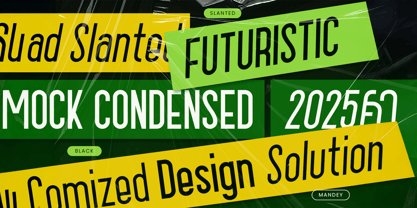 Mandey Font Poster 3