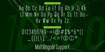 Mandey Font Poster 8