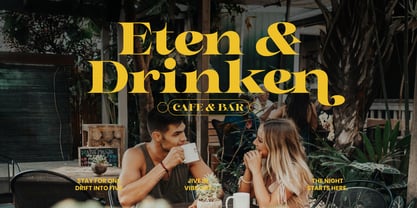 Outta Sight Font Poster 2