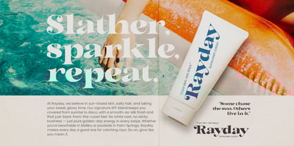 Outta Sight Font Poster 8