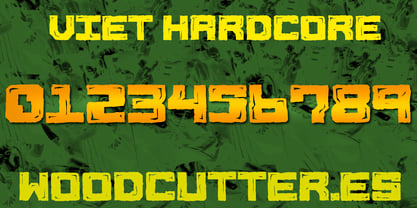 Viet Hardcore Font Poster 6