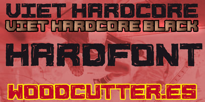 Viet Hardcore Font Poster 1