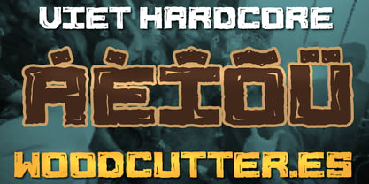 Viet Hardcore Font Poster 7
