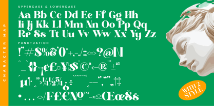 Master Gedon Font Poster 15