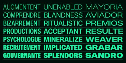 Makro Font Poster 6