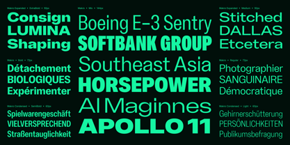 Makro Font Poster 4