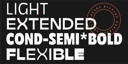 Facers Font Poster 4