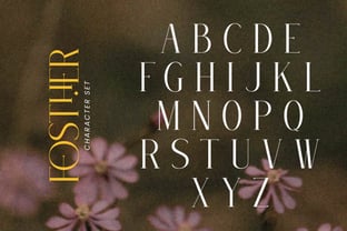 Fosther Font Poster 9