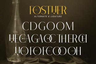 Fosther Font Poster 8