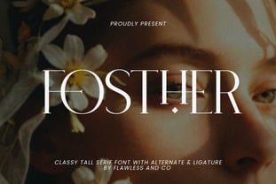 Fosther Font Poster 1