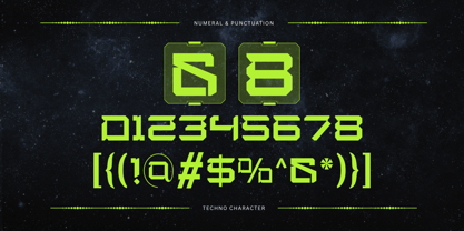 Aliensrobot Cyberpunk Font Poster 6