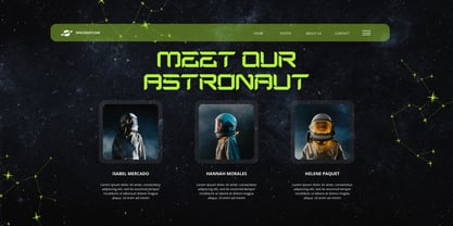 Aliensrobot Cyberpunk Font Poster 11