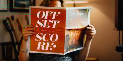 Dynasti Display Font Poster 5