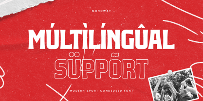 Monoway Font Poster 12