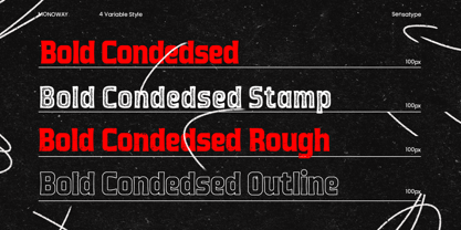 Monoway Font Poster 4