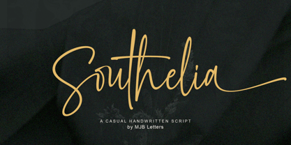 Southelia Font Poster 1