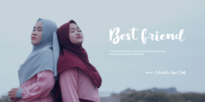 FA Magnilovas Font Poster 2