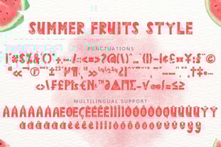 Summer Brandon Font Poster 7