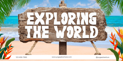 Blasco Summer Font Poster 3