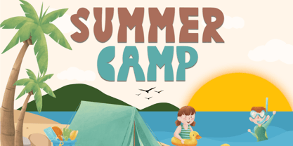 Blasco Summer Font Poster 4