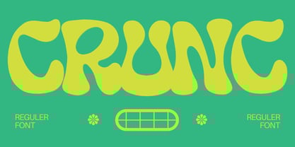 Crunc Font Poster 1