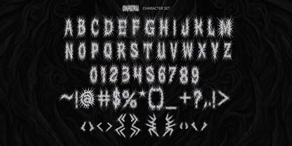 Onaeru Font Poster 8