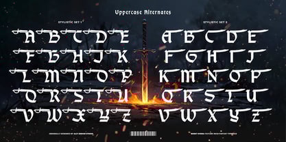 Burst Hydra Font Poster 8