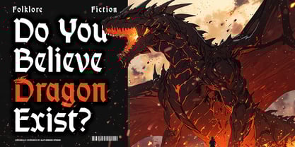 Burst Hydra Font Poster 4