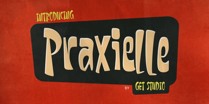 Praxielle Font Poster 1