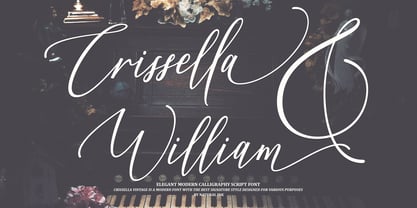 Crisella & William Font Poster 1