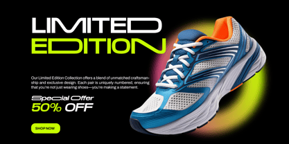 Outspread Font Poster 8