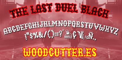 The Last Duel Font Poster 7