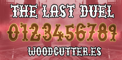 The Last Duel Font Poster 8