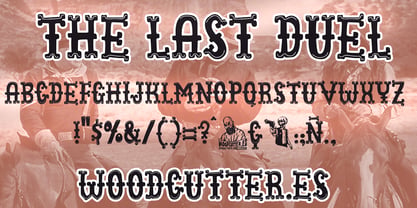 The Last Duel Font Poster 6