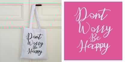 Retafia Script Font Poster 5