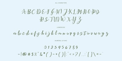 Retafia Script Font Poster 10