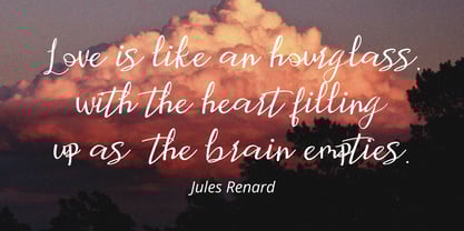 Retafia Script Font Poster 2